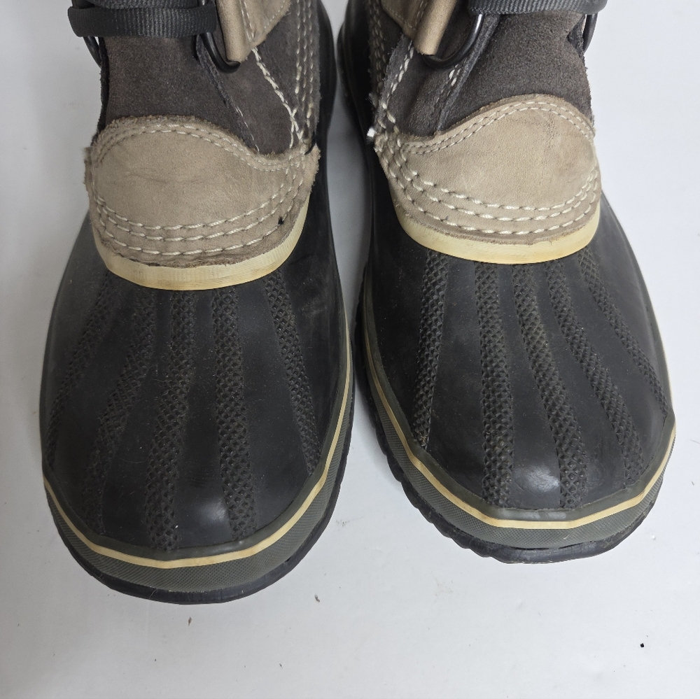 Sorel Joan Of Arctic Women's Brown Suede Waterproof Winter Boots Size 8 - Picture 5 of 7